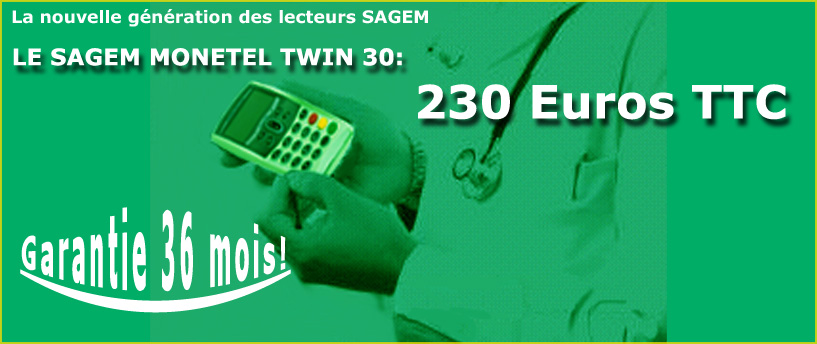 Lecteur SAGEM TWIN30