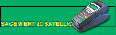 Lecteur SAGEM EFT 20 SATELLIO
